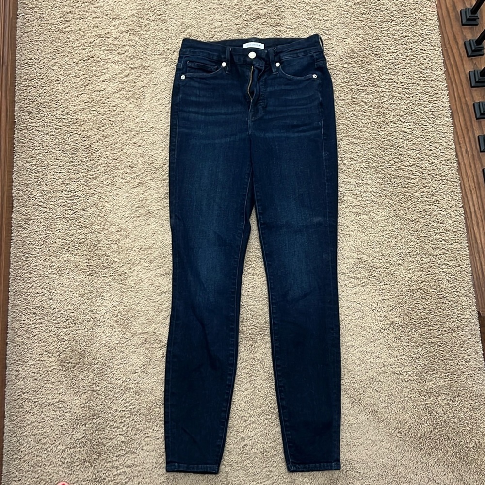 Good American Good Legs Skinny Jeans, Size 27
